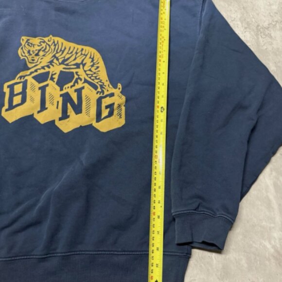 Casual Anine Bing Tiger Print Long Sleeve Hoodies Sweatshirt Unisex Pullover Top - Picture 2 of 5